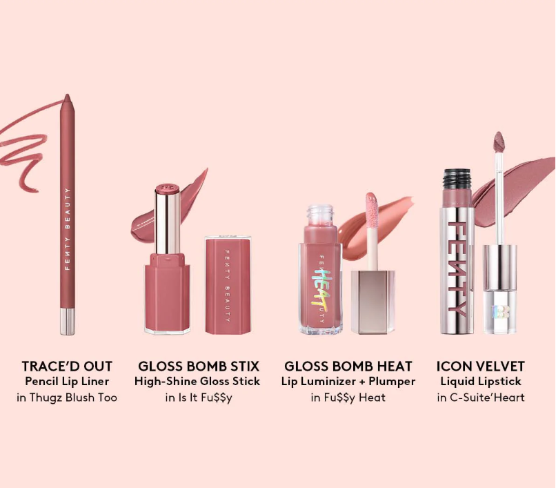 Fenty Beauty- Trace’d Out Longwear Waterproof Pencil Lip Liner – 02 Thugz Blush Too – Image 5