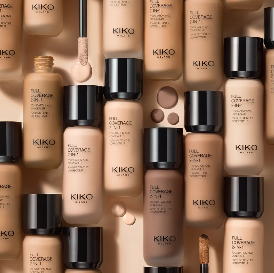 KIKO -Full Coverage 2-In-1 Foundation & Concealer - WB60 Warm Beige – Image 8