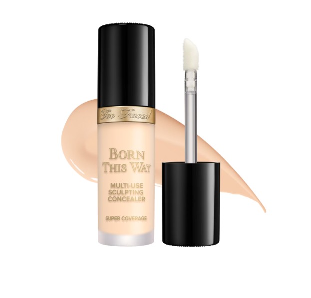 Too Faced Born This Way Sculpting Concealer Swan anti-cernes haute couvrance longue tenue
