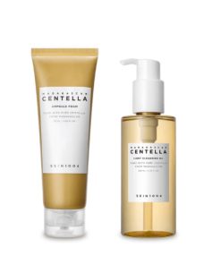 Centella Double Cleansing Duo routine double nettoyage visage à la Centella Asiatica