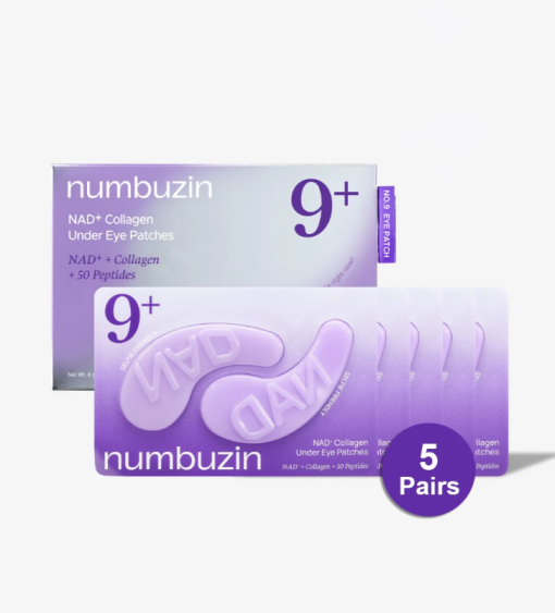 Numbuzin No.9 NAD+ Collagen Under Eye Patches contour des yeux